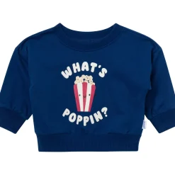 2-Piece Baby Boys What's Poppin Sweatshirt Set