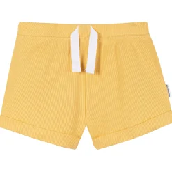 2-Piece Baby Boys Yellow Bodysuit & Shorts Set