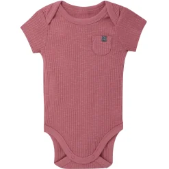 4-Piece Baby Girls Beige Garden Short Sleeve Bodysuits and Shorts Set