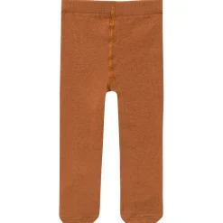 2-Piece Baby Girls Brown Fleur Bubble Romper and Tights