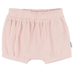 2-Piece Baby Girls Crystal Pink Bodysuit and Shorts Set