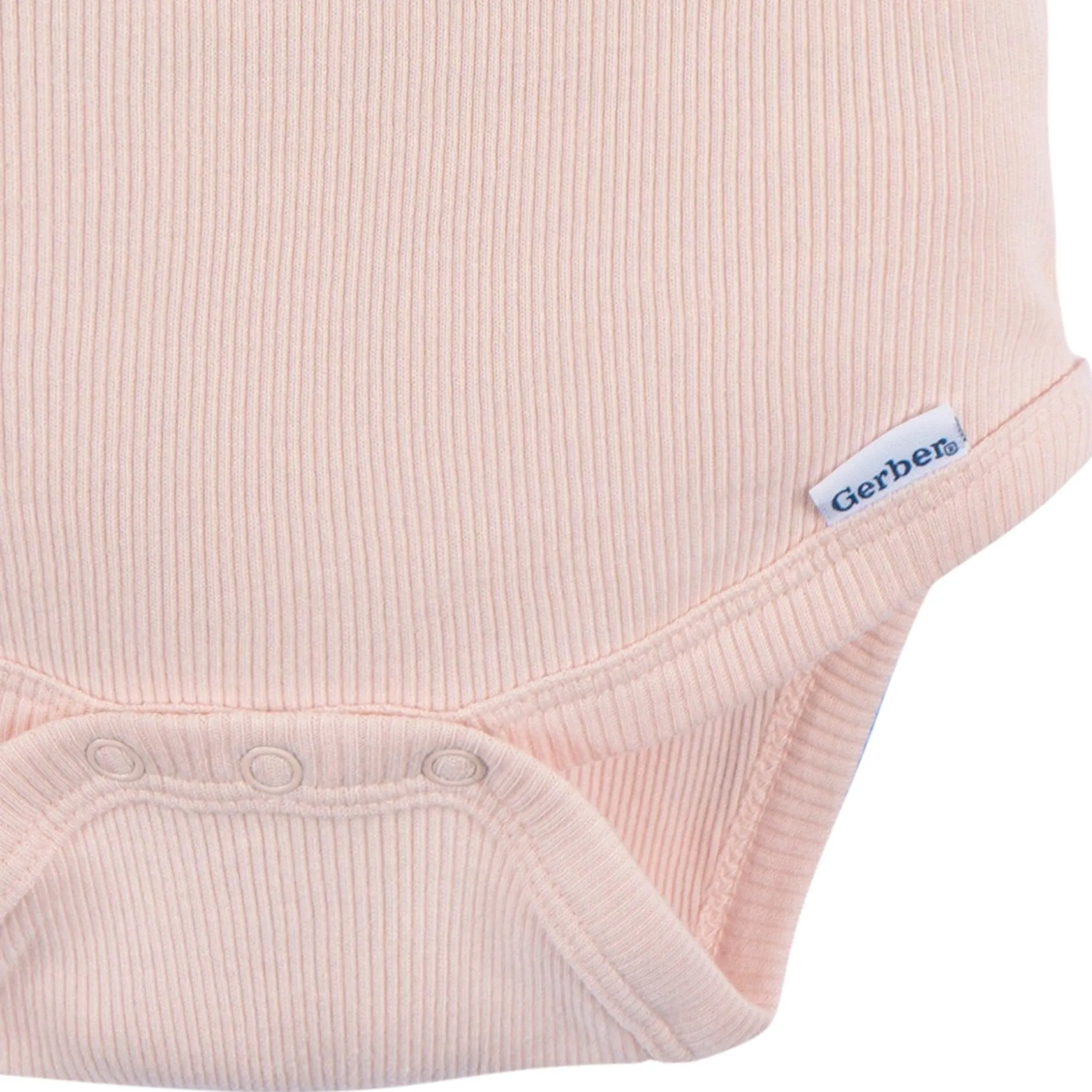 2-Piece Baby Girls Crystal Pink Bodysuit and Shorts Set