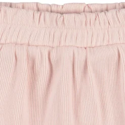 2-Piece Baby Girls Crystal Pink Bodysuit and Shorts Set