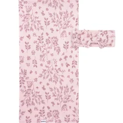 2-Piece Baby Girls Deer Swaddle and Headband Set