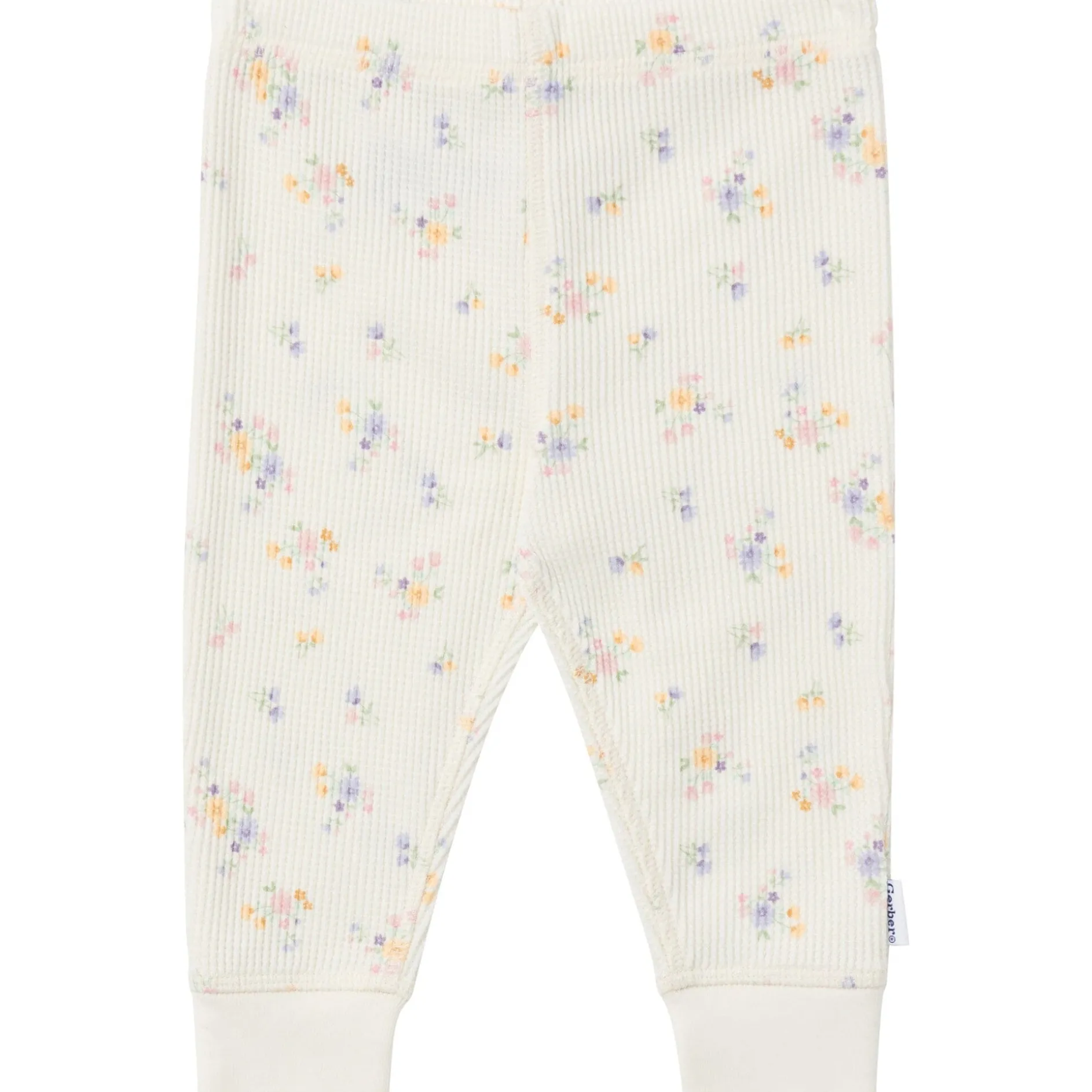 2-Piece Baby Girls Ditsy Floral Onesies® Bodysuit and Pants Set