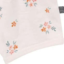 4-Piece Baby Girls Flower Bunches Sleeveless Peplum Tops and Shorts Set