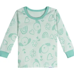 4-Piece Baby Girls Flowers Pajamas Sets