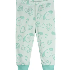 4-Piece Baby Girls Flowers Pajamas Sets