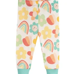 4-Piece Baby Girls Flowers Pajamas Sets