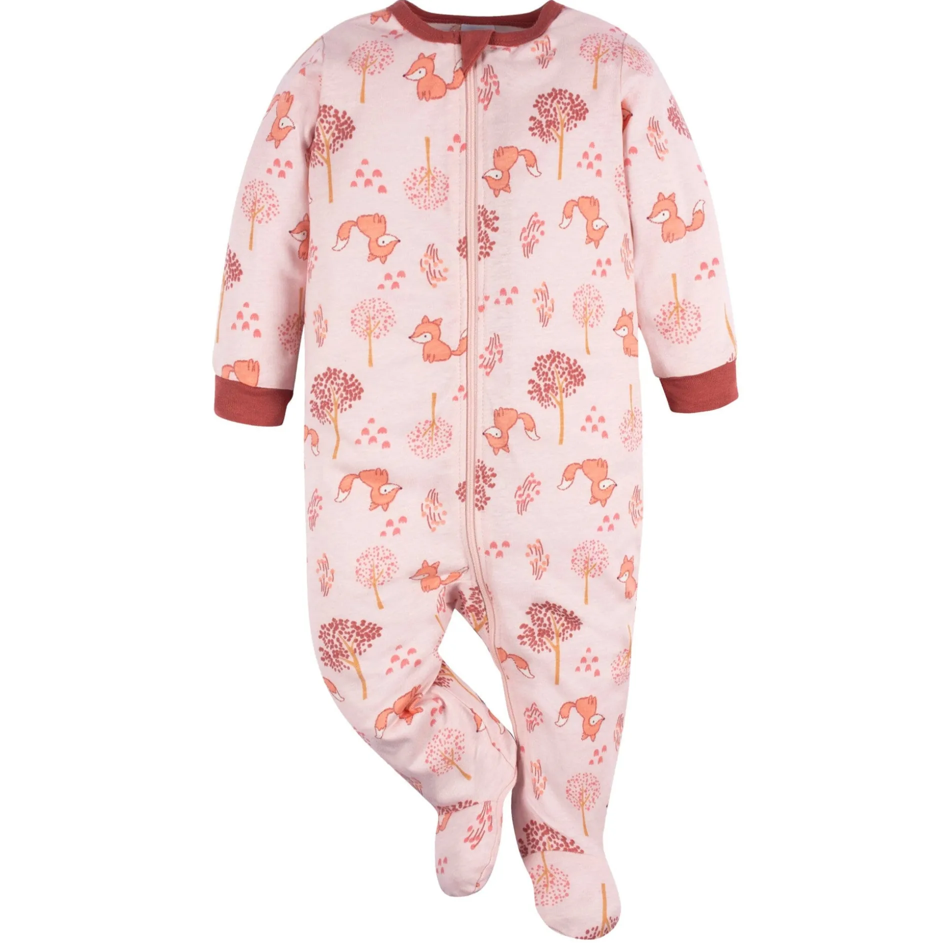 12-Piece Baby Girls Fox Layette Bundle
