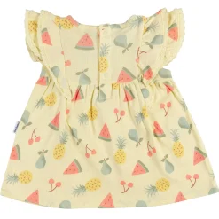 2-Piece Baby Girls Fruit Dress & Diaper Cover Set