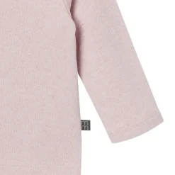 2-Piece Baby Girls Light Pink Hooded Brushed Hacci Set