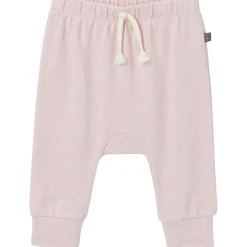 2-Piece Baby Girls Light Pink Hooded Brushed Hacci Set