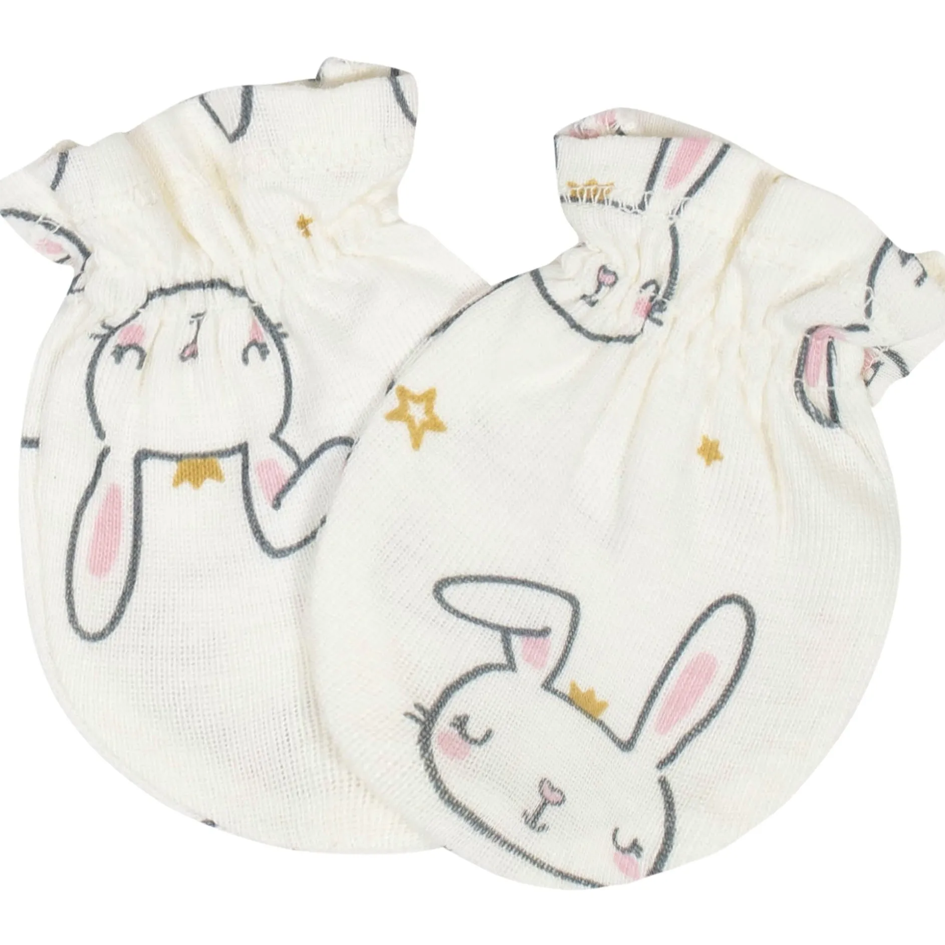 8-Piece Baby Girls Little Princess Caps & Mittens Set