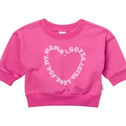 2-Piece Baby Girls Love Mama Sweatshirt Set