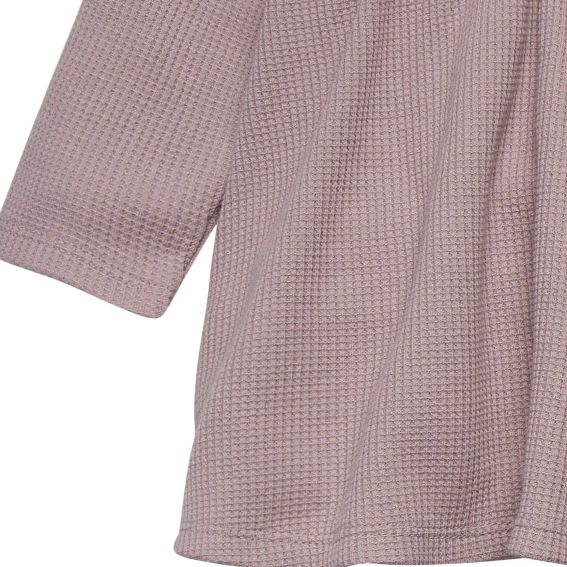 2-Piece Baby Girls Medium Lilac Waffle Dress Set