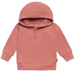 2-Piece Baby Girls Medium Rose Hoodie and Pant Set