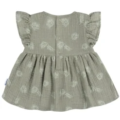 2-Piece Baby Girls Palms Tunic and Diaper Cover Set