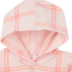 2-Piece Baby Girls Pink Plaid Dress Set