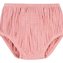 2-Piece Baby Girls Rose Pink Dress and Diaper Cover