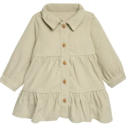 2-Piece Baby Girls Sage Corduroy Dress Set