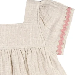 2-Piece Baby Girls Warm Grey Dress and Diaper Cover