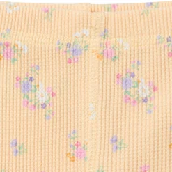 2-Piece Baby Girls Yellow Floral Onesies® Bodysuit and Pants Set