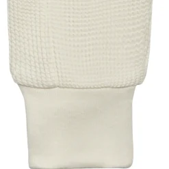 2-Piece Baby Neutral Ivory Waffle Hoodie and Pant Set