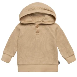 2-Piece Baby Neutral Lt Tan Hoodie and Pant Set