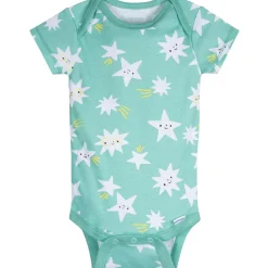 6-Piece Baby Neutral Milk Dinner Onesies® and Active Pant Set