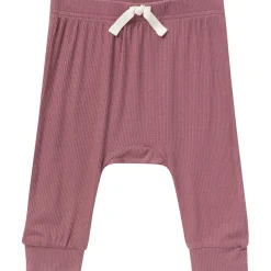 4-Piece Baby Neutral Plums Viscose Bodysuits and Pants Set