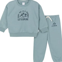 2-Piece Baby & Toddler Boys Explore Sweatshirt & Pant Set