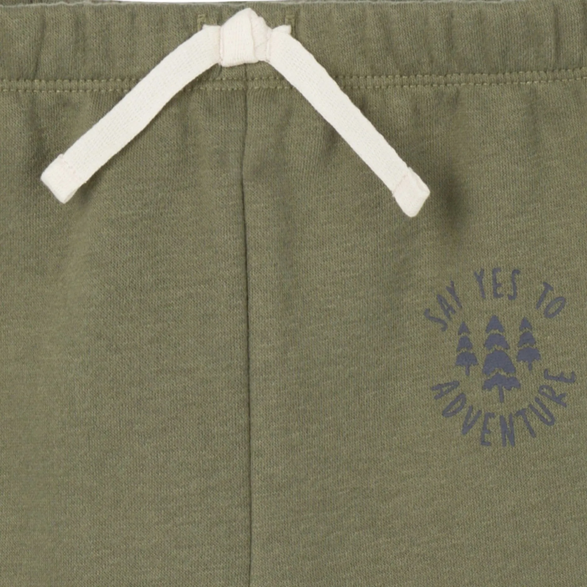 2-Piece Baby & Toddler Boys Olive Adventure Sweatshirt & Pant Set
