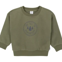 2-Piece Baby & Toddler Boys Olive Adventure Sweatshirt & Pant Set
