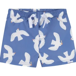 2-Piece Baby & Toddler Boys UPF 50+ Seagulls Rash Guard & Swim Trunks Set