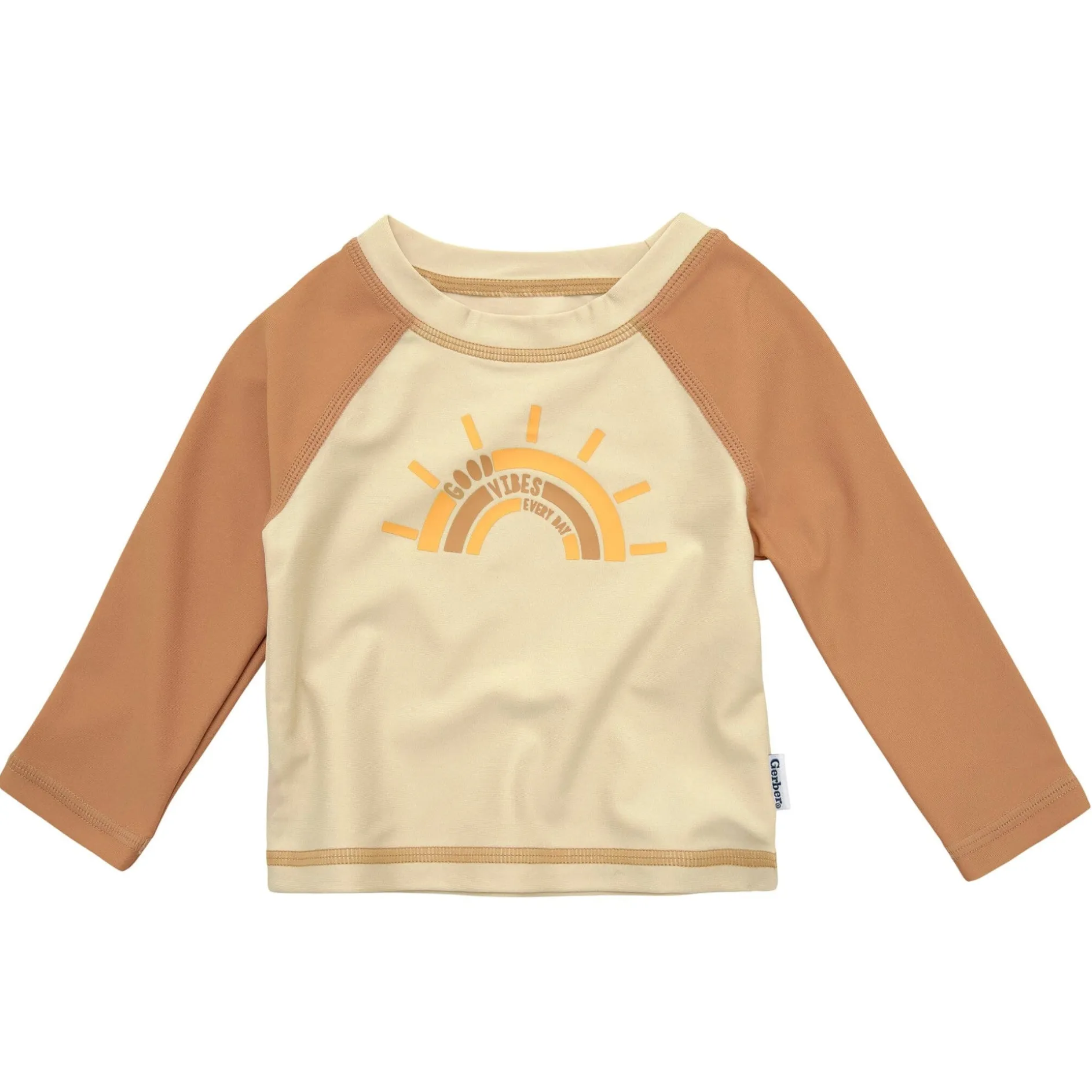 2-Piece Baby & Toddler Boys UPF 50+ Suns Rash Guard & Swim Trunks Set