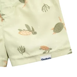 2-Piece Baby & Toddler Boys UPF 50+ Turtles Rash Guard & Swim Trunks Set