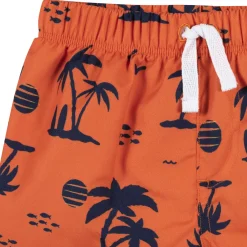 2-Piece Baby & Toddler Boys UPF 50+ Vacation Vibes Rash Guard & Swim Trunks Set