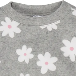 2-Piece Baby & Toddler Girls Big Daisies Sweatshirt & Pant Set