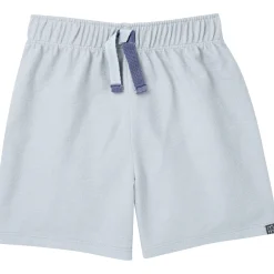 2-Piece Boys Blue Sailboat Polo Shirt and Shorts Set