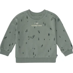 2-Piece Boys Trees & Mountains Sweatshirt and Jogger Set