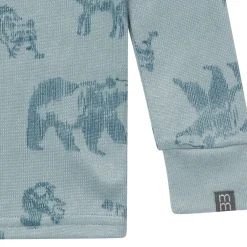 2-Piece Boys Woodland Animals Snug Fit Pajama Set