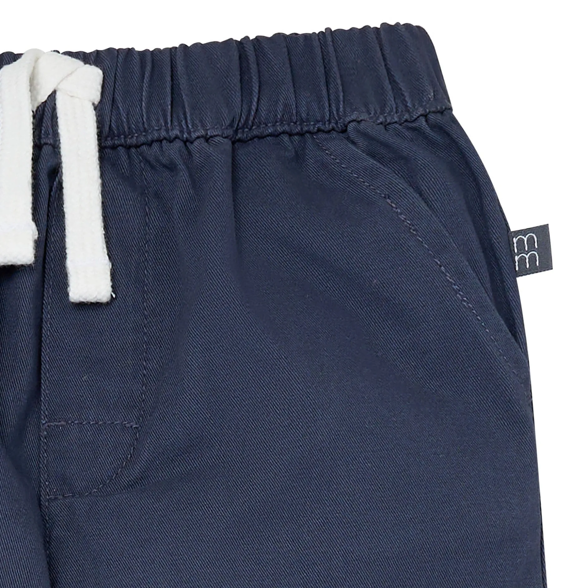 2-Piece Boys Wrought Iron Stripe Henley Top and Pant Set