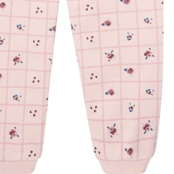 2-Piece Girls Happy Place Sweatshirt and Jogger Set
