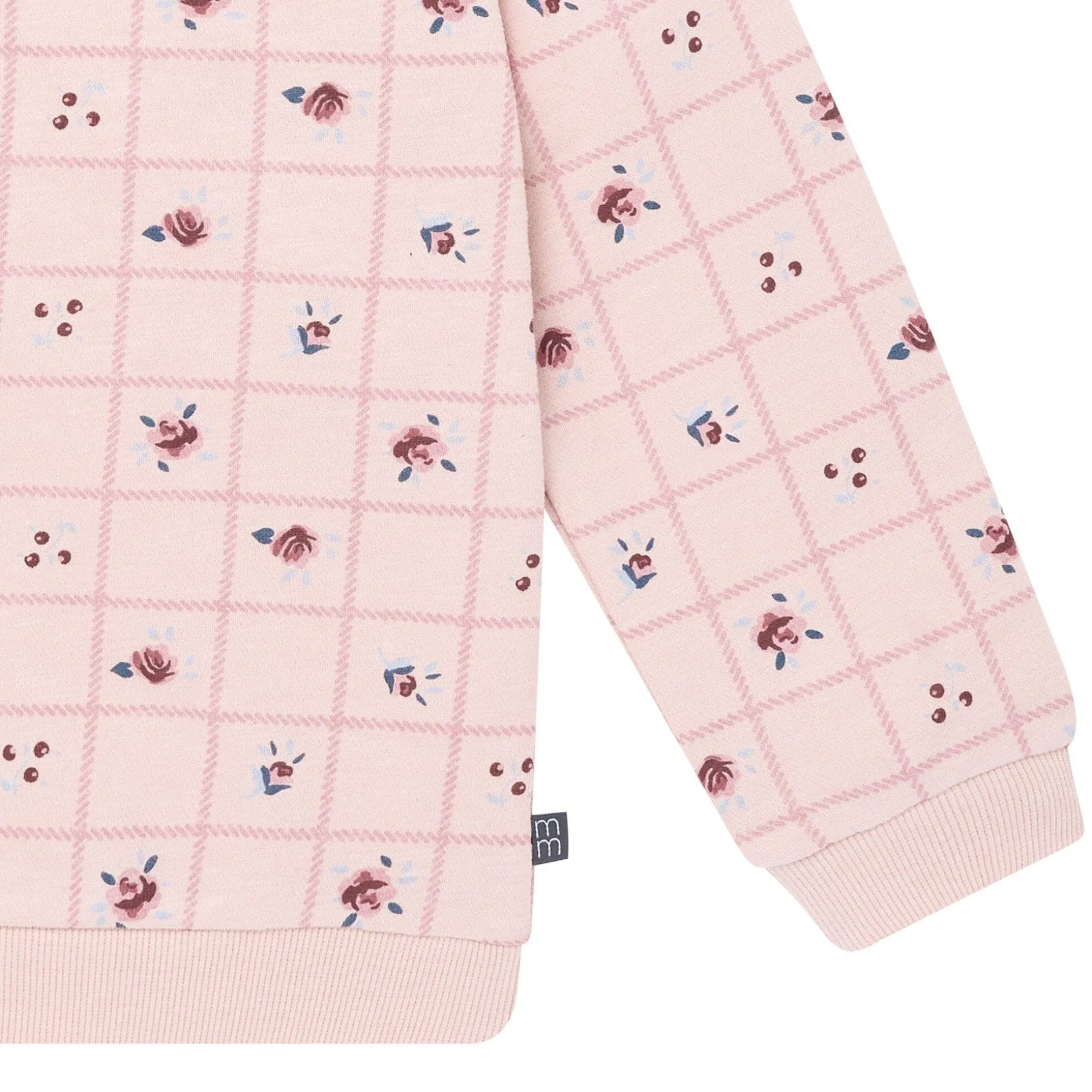 2-Piece Girls Happy Place Sweatshirt and Jogger Set