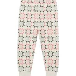 2-Piece Girls Mosaic Snug Fit Pajama Set