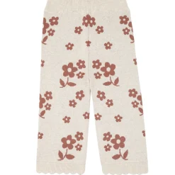 2-Piece Girls Nutmeg Flowers Sweater Top and Pant Set