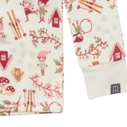 2-Piece Girls Winter Joy Snug Fit Pajama Set