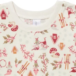 2-Piece Girls Winter Joy Snug Fit Pajama Set