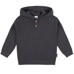 2-Piece Infant and Toddler Boys Charcoal Sweater Knit Set